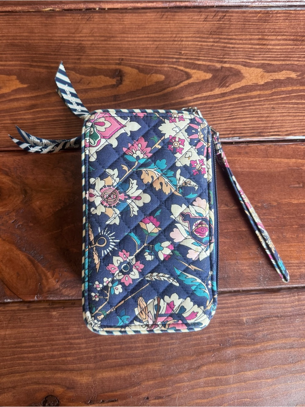 Vera Bradley x Harry Potter Hogwarts Floral Zip Around Wristlet Wallet